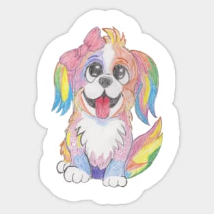 Rainbow Marshmellow Sticker